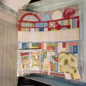 **NIB** Scrapbook and Materials